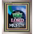 THE VOICE OF THE LORD IS FULL OF MAJESTY  Scriptural Décor Portrait  GWVICTOR11978  "14x16"