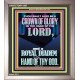 A CROWN OF GLORY AND A ROYAL DIADEM  Christian Quote Portrait  GWVICTOR11997  