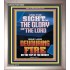 THE SIGHT OF THE GLORY OF THE LORD WAS LIKE DEVOURING FIRE  Christian Paintings  GWVICTOR12000  "14x16"