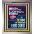 THE GLORY OF THE LORD SHALL APPEAR UNTO YOU  Contemporary Christian Wall Art  GWVICTOR12001  "14x16"