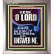 O LORD HAVE MERCY ALSO UPON ME AND ANSWER ME  Bible Verse Wall Art Portrait  GWVICTOR12189  