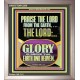 PRAISE THE LORD FROM THE EARTH  Contemporary Christian Paintings Portrait  GWVICTOR12200  
