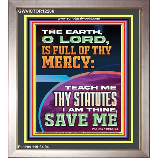 I AM THINE SAVE ME O LORD  Scripture Art Prints  GWVICTOR12206  