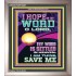 I HOPE IN THY WORD O LORD  Scriptural Portrait Portrait  GWVICTOR12207  "14x16"