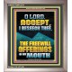 ACCEPT I BESEECH THEE THE FREEWILL OFFERINGS OF MY MOUTH  Bible Verses Portrait  GWVICTOR12211  