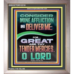 GREAT ARE THY TENDER MERCIES O LORD  Unique Scriptural Picture  GWVICTOR12218  "14x16"
