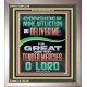 GREAT ARE THY TENDER MERCIES O LORD  Unique Scriptural Picture  GWVICTOR12218  