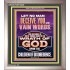 LET NO MAN DECEIVE YOU WITH VAIN WORDS  Church Picture  GWVICTOR12226  "14x16"