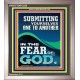 SUBMIT YOURSELVES ONE TO ANOTHER IN THE FEAR OF GOD  Unique Scriptural Portrait  GWVICTOR12230  