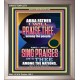 I WILL SING PRAISES UNTO THEE AMONG THE NATIONS  Contemporary Christian Wall Art  GWVICTOR12271  