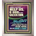 ABBA FATHER HELP US O GOD OF OUR SALVATION  Christian Wall Art  GWVICTOR12280  "14x16"
