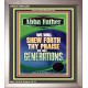 ABBA FATHER WE WILL SHEW FORTH THY PRAISE TO ALL GENERATIONS  Sciptural Décor  GWVICTOR12281  