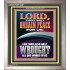 ORDAIN PEACE FOR US O LORD  Christian Wall Art  GWVICTOR12291  "14x16"