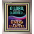 O LORD THOU ART GLORIFIED  Sciptural Décor  GWVICTOR12292  "14x16"