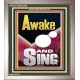 AWAKE AND SING  Bible Verse Portrait  GWVICTOR12293  
