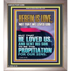 THE PROPITIATION FOR OUR SINS  Art & Wall Décor  GWVICTOR12298  "14x16"