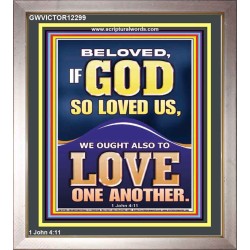 LOVE ONE ANOTHER  Wall Décor  GWVICTOR12299  "14x16"