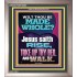 RISE TAKE UP THY BED AND WALK  Bible Verse Portrait Art  GWVICTOR12383  "14x16"