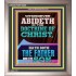WHOSOEVER ABIDETH IN THE DOCTRINE OF CHRIST  Bible Verse Wall Art  GWVICTOR12388  "14x16"