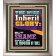 THE WISE SHALL INHERIT GLORY  Unique Scriptural Picture  GWVICTOR12401  