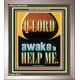 O LORD AWAKE TO HELP ME  Unique Power Bible Portrait  GWVICTOR12645  