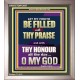 LET MY MOUTH BE FILLED WITH THY PRAISE O MY GOD  Righteous Living Christian Portrait  GWVICTOR12647  