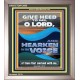GIVE HEED TO ME O LORD AND HEARKEN TO THE VOICE OF MY ADVERSARIES  Righteous Living Christian Portrait  GWVICTOR12665  