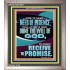 FOR YE HAVE NEED OF PATIENCE THAT AFTER YE HAVE DONE THE WILL OF GOD  Children Room Wall Portrait  GWVICTOR12677  "14x16"