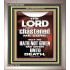 THE LORD HAS NOT GIVEN ME OVER UNTO DEATH  Contemporary Christian Wall Art  GWVICTOR13045  "14x16"