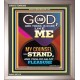 MY COUNSEL SHALL STAND  Ultimate Inspirational Wall Art Portrait  GWVICTOR9386  