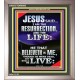 I AM THE RESURRECTION AND THE LIFE  Eternal Power Portrait  GWVICTOR9995  