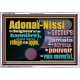 Adonaï-Nissi le pouvoir |de vous sauver[a]. Verset biblique imprimable sur cadre acrylique (GWFREABIDE12635) 