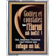 Goûtez et constatez |que l'Eternel est bon[b]!  Cadre acrylique chrétien juste vivant (GWFREABIDE11367) 