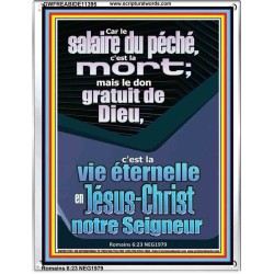 gratuit de Dieu, c'est la vie éternelle en Jésus-Christ Cadre acrylique puissance éternelle (GWFREABIDE11395) 