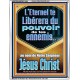 L'Eternel te Libérera du pouvoir de tes ennemis Cadre acrylique avec versets bibliques pour la maison en ligne (GWFREABIDE11454) 