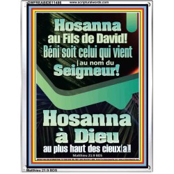 Hosanna à Dieu au plus haut des cieux[a]!  Décoration murale (GWFREABIDE11486) 
