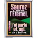 Saurez que moi, l'Éternel, j'ai parlé et agi, dit L'Éternel. Écritures de cadre acrylique personnalisées (GWFREABIDE11519) 