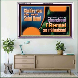 Glorifiez-vous de son Saint Nom! Cadre acrylique puissance ultime (GWFREAMAZEMENT11714) 