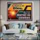 Confiance en Dieu,..observent ses commandements. Cadre acrylique pour chambre d'enfant (GWFREAMAZEMENT11726) 