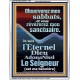 Observerez mes sabbats, et vous révérerez mon sanctuaire.  Cadre acrylique versets bibliques pour la maison en ligne (GWFREAMAZEMENT11297) 