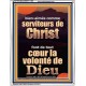 comme serviteurs de Christ font de tout cœur la volonté de Dieu Cadre acrylique Power Bible unique (GWFREAMAZEMENT11365) 