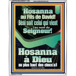 Hosanna à Dieu au plus haut des cieux[a]!  Décoration murale (GWFREAMAZEMENT11486) 