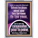 Retiens tes pleurs, car il y aura une compensation pour ta peine, Cadre acrylique Power Bible unique (GWFREAMAZEMENT12460) 