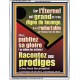 Racontez ses prodiges |chez tous les peuples! Cadre acrylique versets bibliques (GWFREAMAZEMENT12491) 