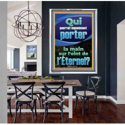 Qui pourrait impunément porter la main sur l'oint de l'Éternel. Art scriptural de cadre acrylique personnalisé (GWFREAMAZEMENT11555) 