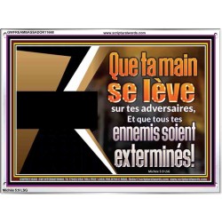 Et que tous tes ennemis soient exterminés! Image unique de la Bible sur le pouvoir (GWFREAMBASSADOR11668) 