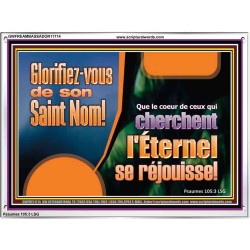 Glorifiez-vous de son Saint Nom! Cadre acrylique puissance ultime (GWFREAMBASSADOR11714) 