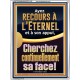 Ayez recours à l'Eternel et à son appui, Cherchez continuellement sa face! Nouvelle décoration murale (GWFREAMBASSADOR11242) 