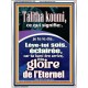 Talitha koumi, ce qui signifie:..je te le dis..Lève-toi, sois éclairée, car ta lumière arrive, Cadre Acrylique Oeuvre Chrétienne (GWFREAMBASSADOR11253) 