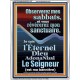 Observerez mes sabbats, et vous révérerez mon sanctuaire.  Cadre acrylique versets bibliques pour la maison en ligne (GWFREAMBASSADOR11297) 